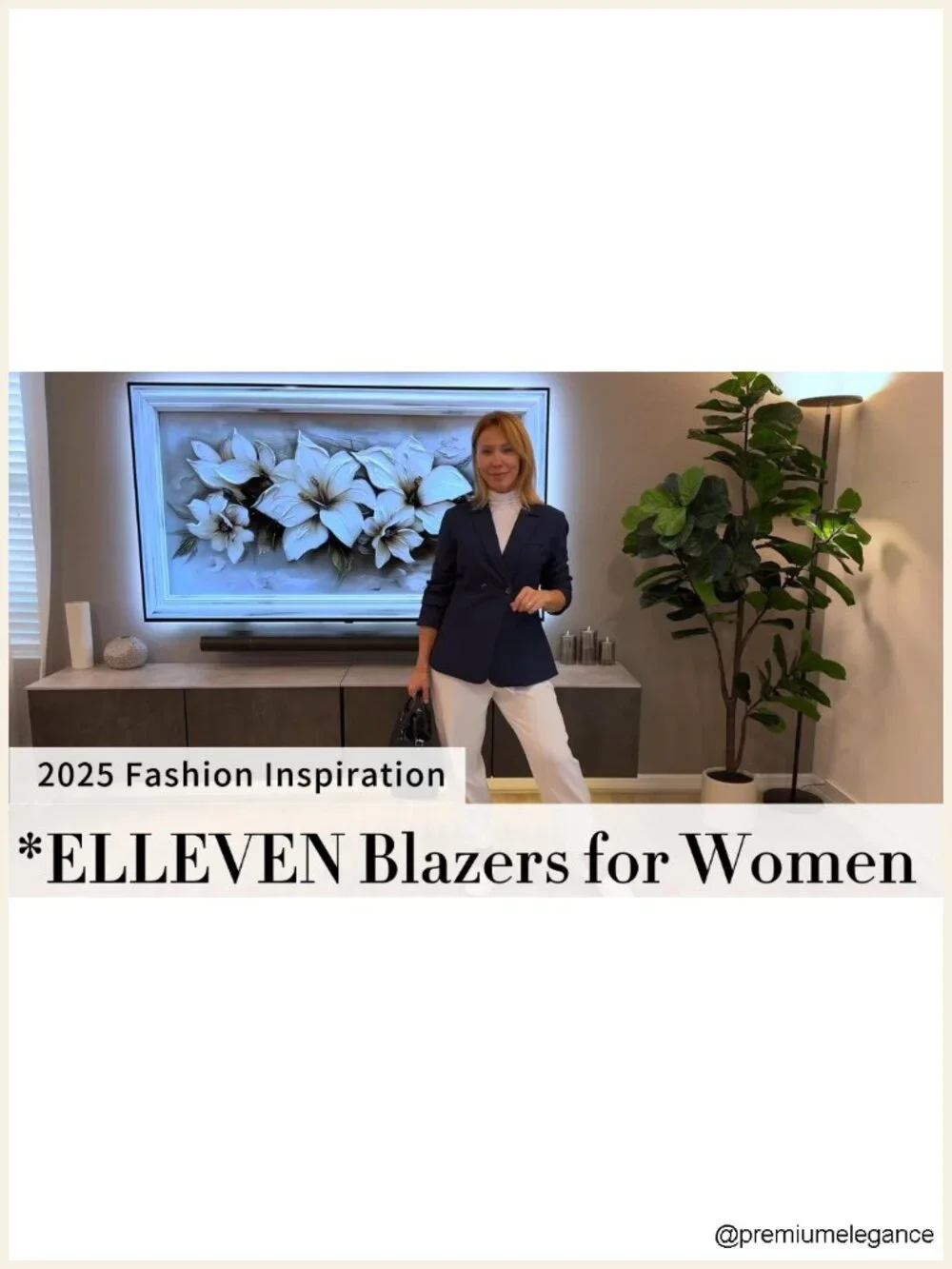 Women's Double Breasted Blazer Long Sleeve Notch Lapel Padded Shoulders Work
